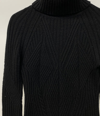 Alexander Mcqueen ニット タートルネック ブラック レディース SIZE XS アレキサンダーマックイーン