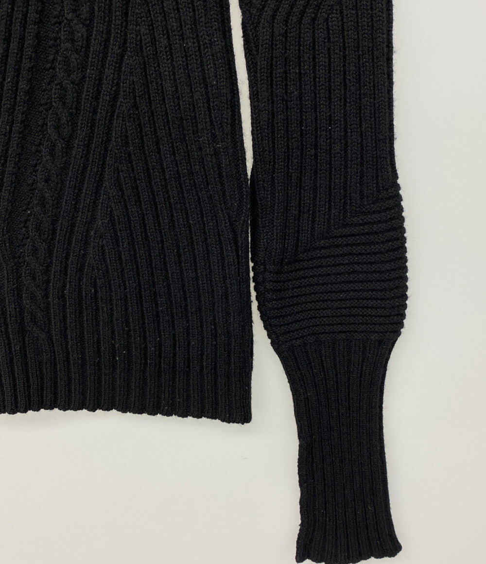 Alexander Mcqueen ニット タートルネック ブラック レディース SIZE XS アレキサンダーマックイーン