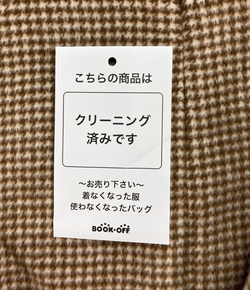 MAX MARA スカート ブラウン ウール 千鳥格子 レディース SIZE 38 マックスマーラ