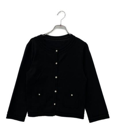foxey 長袖カーディガン 丸首 36842 レディース SIZE 38 フォクシー