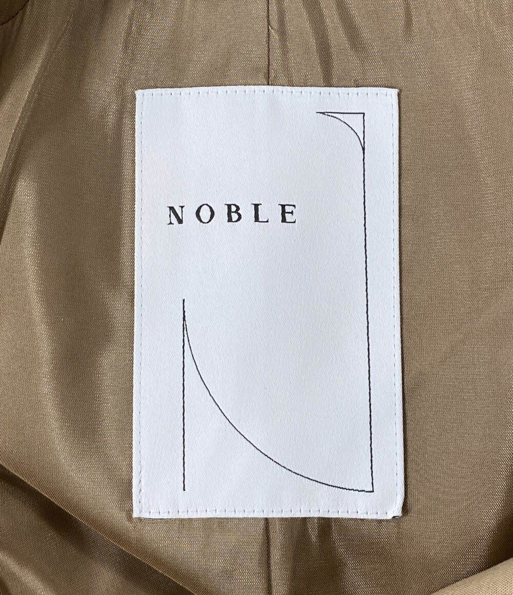 美品 NOBLE ショートコート ブラウン レディース SIZE 36 ノーブル