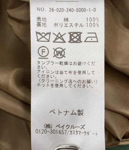 美品 NOBLE ショートコート ブラウン レディース SIZE 36 ノーブル