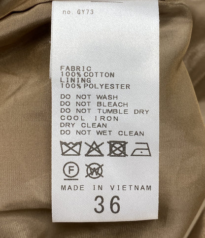 美品 NOBLE ショートコート ブラウン レディース SIZE 36 ノーブル