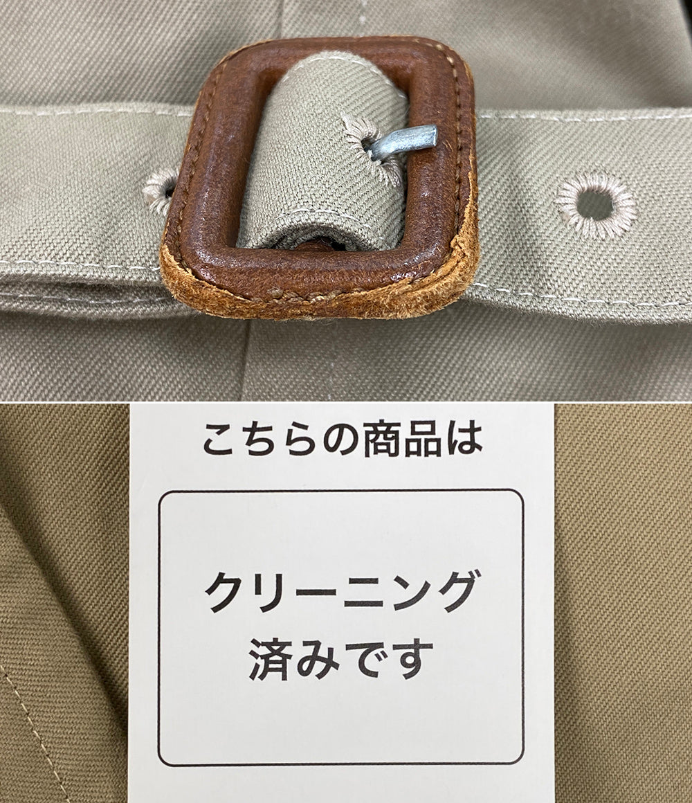 Burberrys トレンチコート イングランド製 ボタンロゴ無 ベージュ メンズ SIZE 52 バーバリーズ