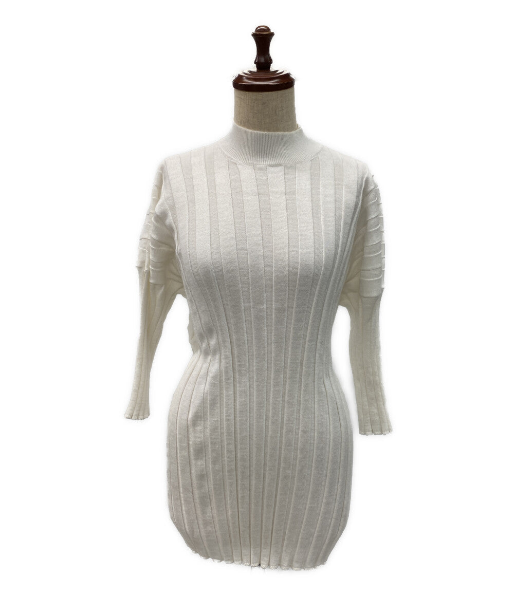 MASION EUREKA メゾンエウレカ リブニット 311 STRIPE RIB MOCK NECK レディース SIZE FREE
