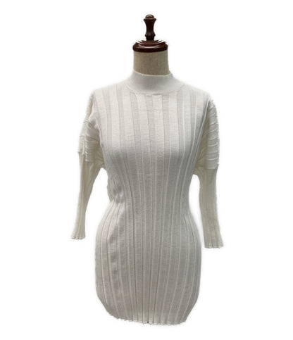 MASION EUREKA メゾンエウレカ リブニット 311 STRIPE RIB MOCK NECK レディース SIZE FREE