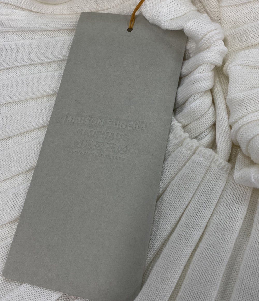 MASION EUREKA メゾンエウレカ リブニット 311 STRIPE RIB MOCK NECK レディース SIZE FREE