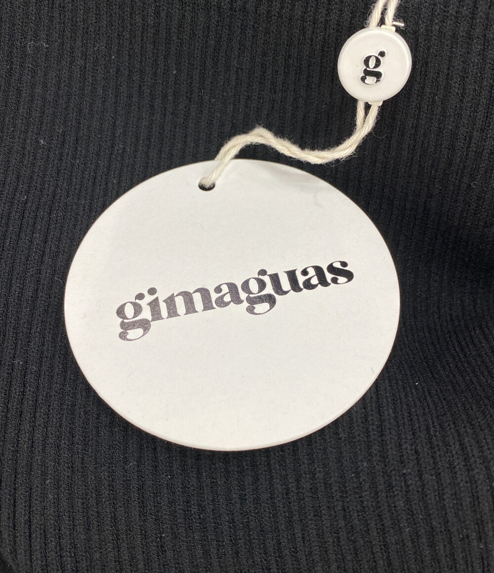 gimaguas ギマガス パンツ ウエスト折返し ブラック レディース SIZE S