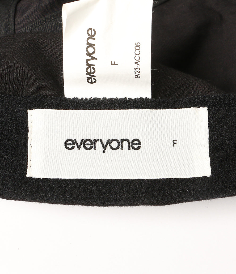 everyone キャップ EV23-ACC05 ブラック メンズ SIZE F エブリワン