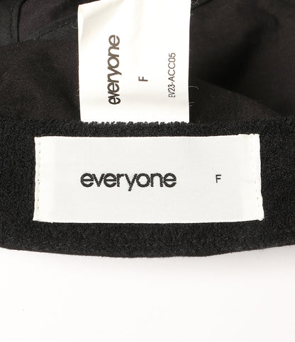 everyone キャップ EV23-ACC05 ブラック メンズ SIZE F エブリワン