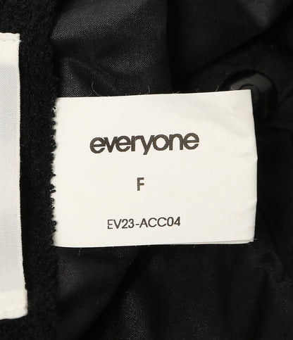 everyone キャップ EV23-ACC04 ブラック ナイロン メンズ SIZE F エブリワン
