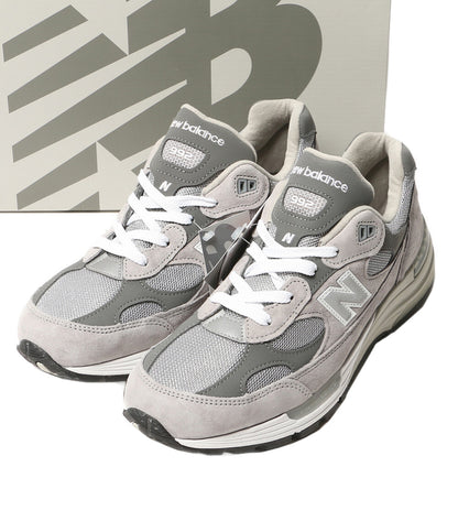 美品 new balance スニーカー スエード U992GY メンズ SIZE 27cm ニューバランス