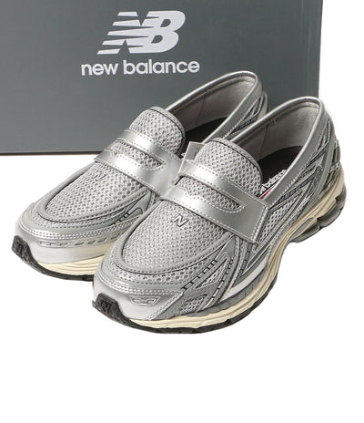 美品 new balance ローファー 1906L シルバー U1906LAE メンズ SIZE 26.5cm ニューバランス