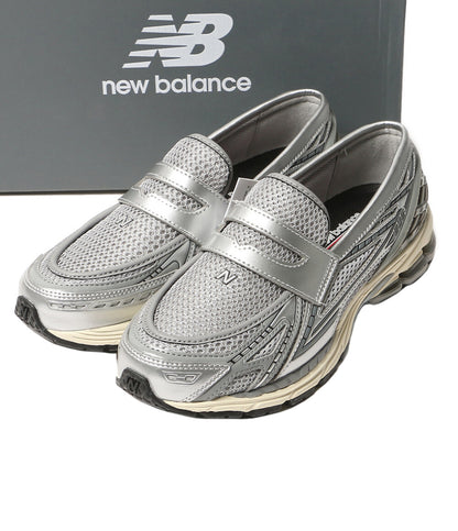 美品 new balance ローファー 1906L シルバー U1906LAE メンズ SIZE 26.5cm ニューバランス