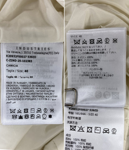 美品 MONCLER 中綿コート フード CAMICA K20932 レディース SIZE 40 モンクレール