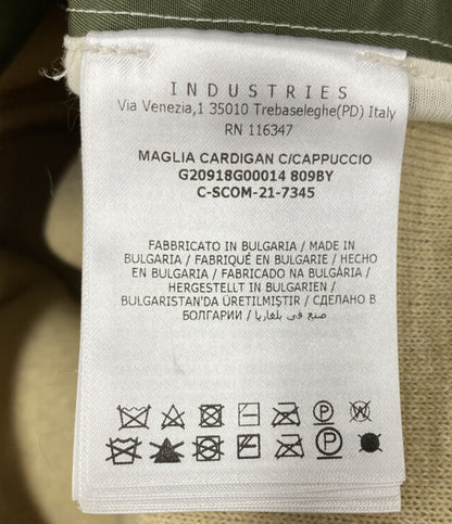 MONCLER ボアブルゾン フード 切替 MAGLIA CARDIGAN マグリア 21AW メンズ SIZE L モンクレール