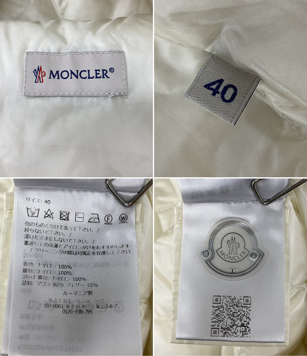 MONCLER ダウンジャケット フード CAMICIA K20932F00013 レディース SIZE 40 モンクレール