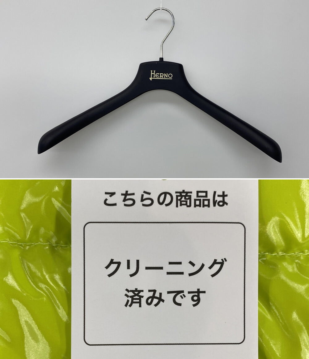 HERNO ダウンジャケット 切替 PI000998U-12220-3070 メンズ SIZE 48 ヘルノ