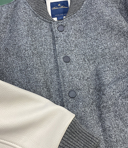 美品 Brooks Brothers スタジャン ウールメルトン バーシティ 19-45-6551 メンズ SIZE S ブルックスブラザーズ