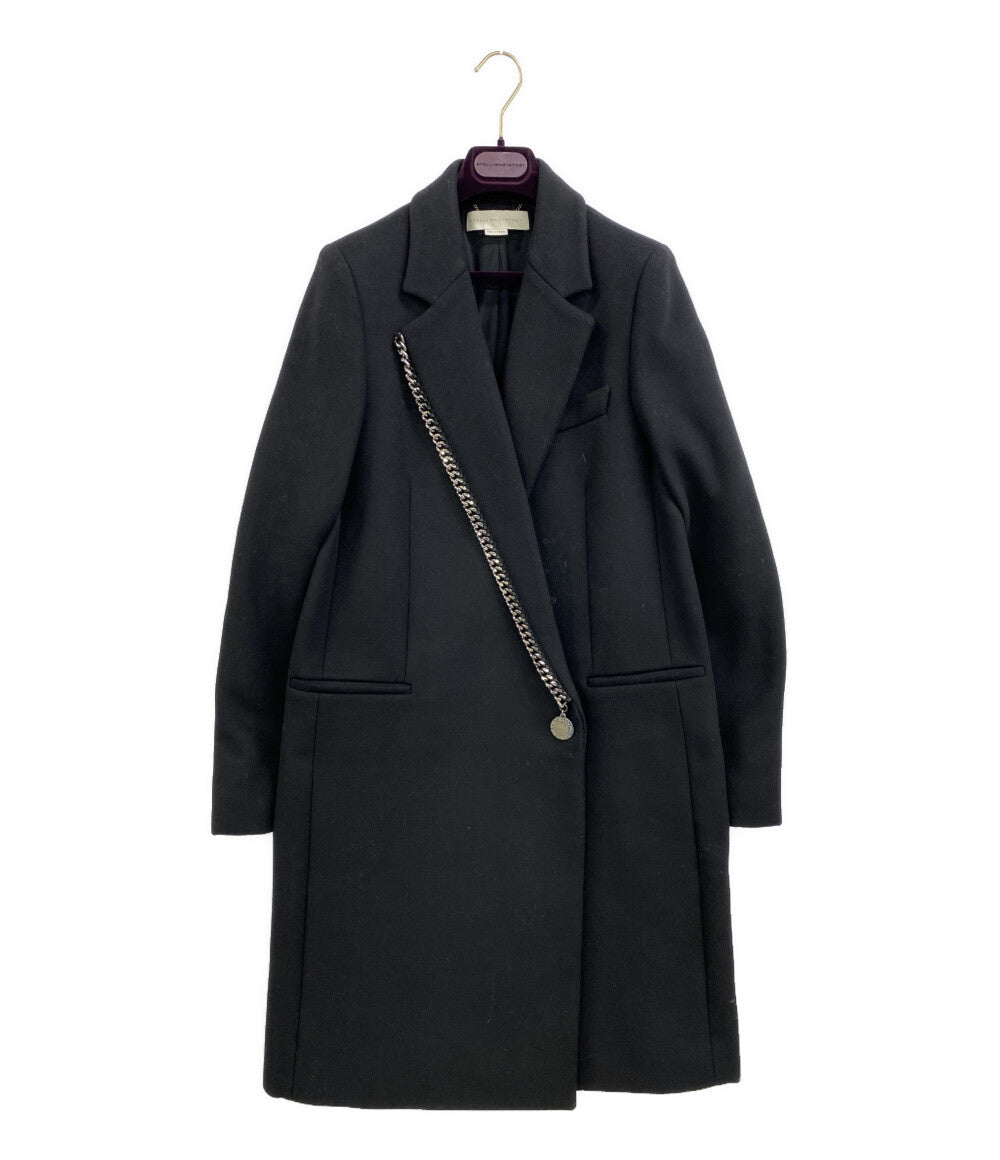 STELLA McCARTNEY コート ファラベラチェーン チェスターコート 430447SDB40-1 レディース SIZE 38 ステラマッカートニー