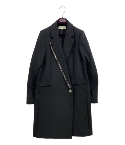 STELLA McCARTNEY コート ファラベラチェーン チェスターコート 430447SDB40-1 レディース SIZE 38 ステラマッカートニー
