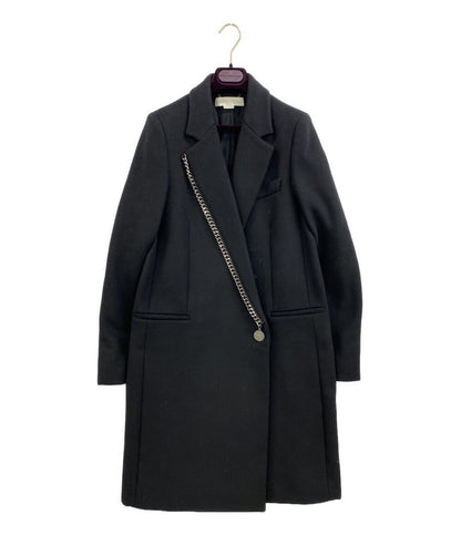 STELLA McCARTNEY コート ファラベラチェーン チェスターコート 430447SDB40-1 レディース SIZE 38 ステラマッカートニー