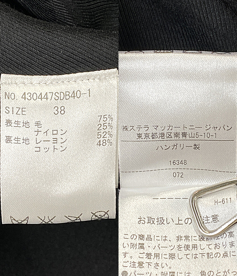 STELLA McCARTNEY コート ファラベラチェーン チェスターコート 430447SDB40-1 レディース SIZE 38 ステラマッカートニー
