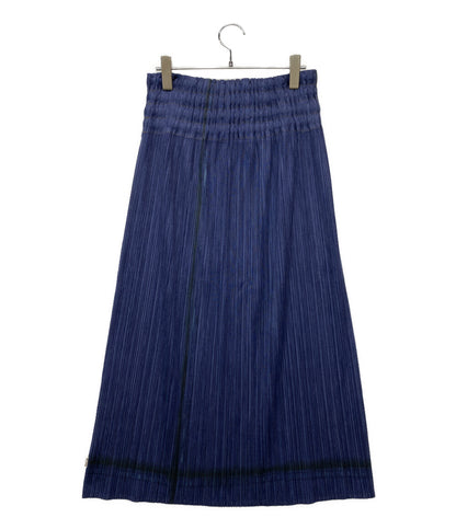 PLEATS PLEASE スカート PP33-JG724 ネイビー レディース SIZE 4 プリーツプリーズ