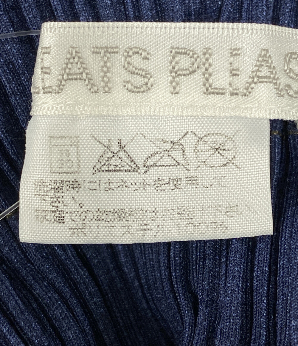 PLEATS PLEASE スカート PP33-JG724 ネイビー レディース SIZE 4 プリーツプリーズ