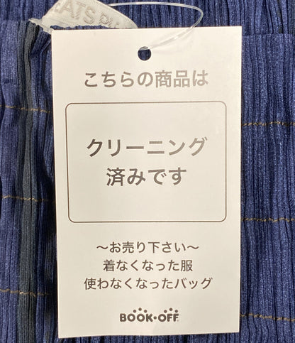 PLEATS PLEASE スカート PP33-JG724 ネイビー レディース SIZE 4 プリーツプリーズ
