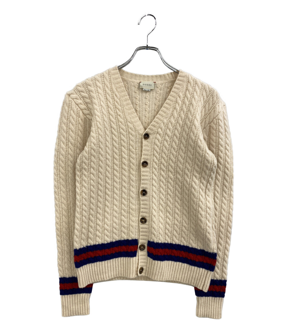 GUCCI ニット 子供服 ケーブルニット ベージュ キッズ SIZE 12 グッチ