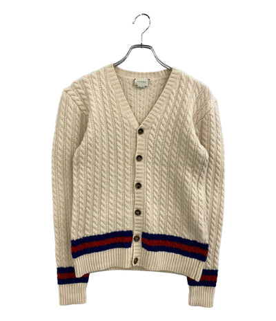 GUCCI ニット 子供服 ケーブルニット ベージュ キッズ SIZE 12 グッチ