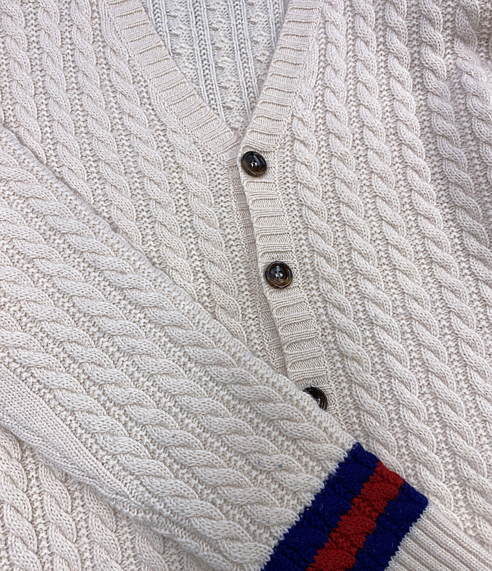 GUCCI ニット 子供服 ケーブルニット ベージュ キッズ SIZE 12 グッチ