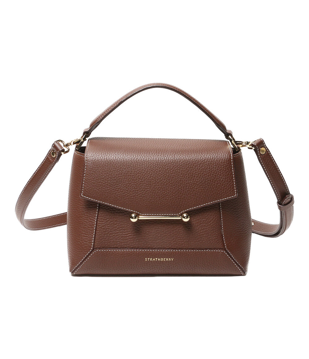 STRATHBERRY ストラスベリー ショルダーバッグ mosaic bag ブラウン レディース