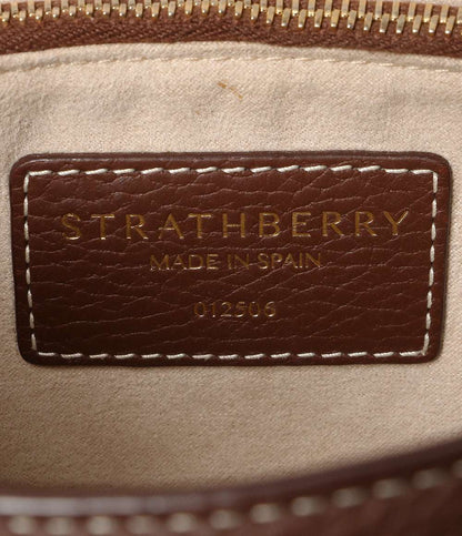 STRATHBERRY ストラスベリー ショルダーバッグ mosaic bag ブラウン レディース