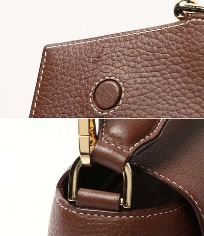 STRATHBERRY ストラスベリー ショルダーバッグ mosaic bag ブラウン レディース