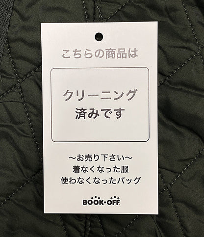 美品 BARBOUR ベスト キルティングベスト オリーブ LLI0003 レディース SIZE 12 バブアー