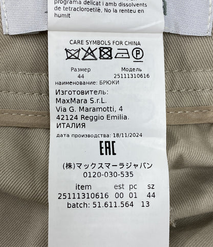 MAX MARA パンツ 25111310616 PALIO レディース SIZE 44 マックスマーラ