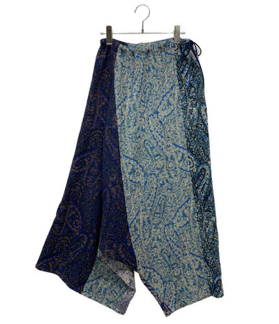 Y's サルエルパンツ YV-P21-113 ブルー系 切替 変形 メンズ SIZE 1 ワイズ