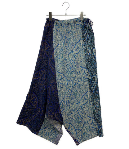 Y's サルエルパンツ YV-P21-113 ブルー系 切替 変形 メンズ SIZE 1 ワイズ