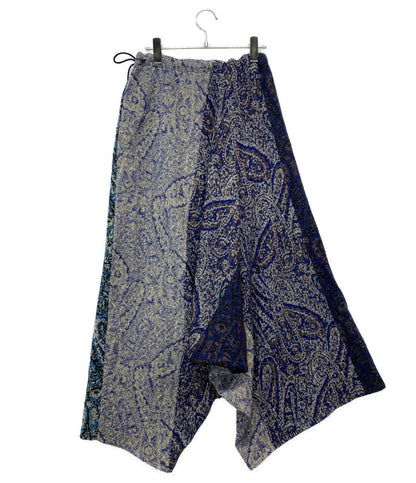 Y's サルエルパンツ YV-P21-113 ブルー系 切替 変形 メンズ SIZE 1 ワイズ