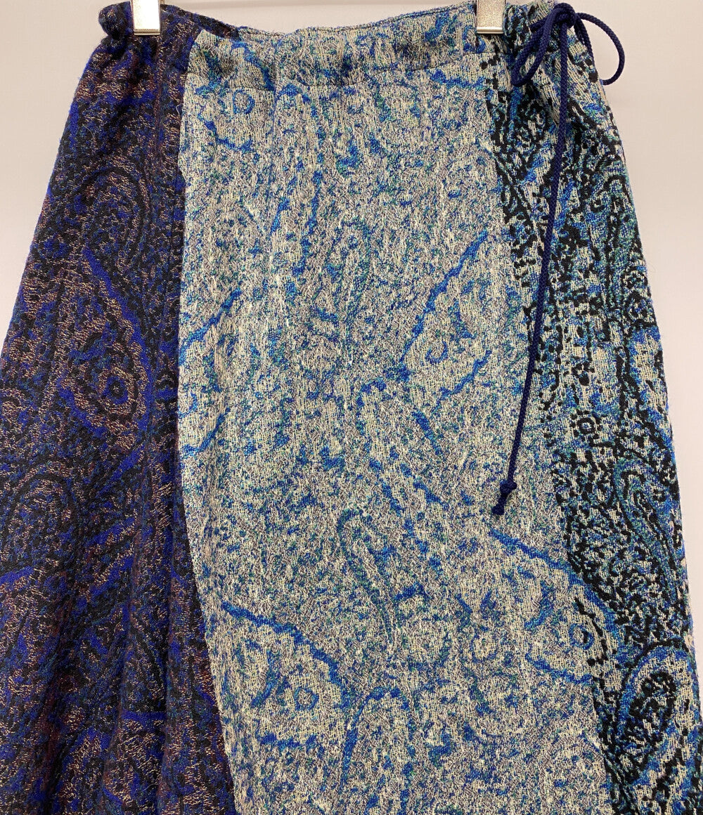 Y's サルエルパンツ YV-P21-113 ブルー系 切替 変形 メンズ SIZE 1 ワイズ