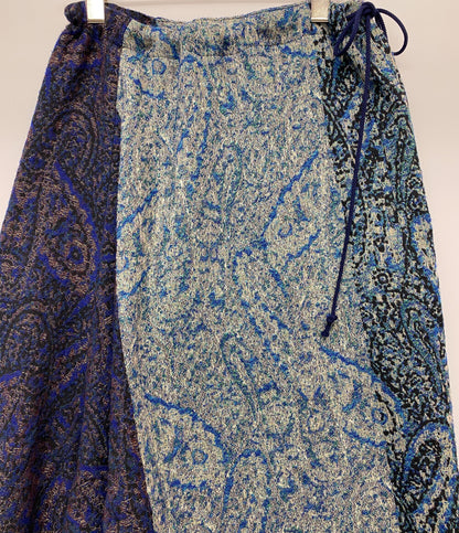 Y's サルエルパンツ YV-P21-113 ブルー系 切替 変形 メンズ SIZE 1 ワイズ