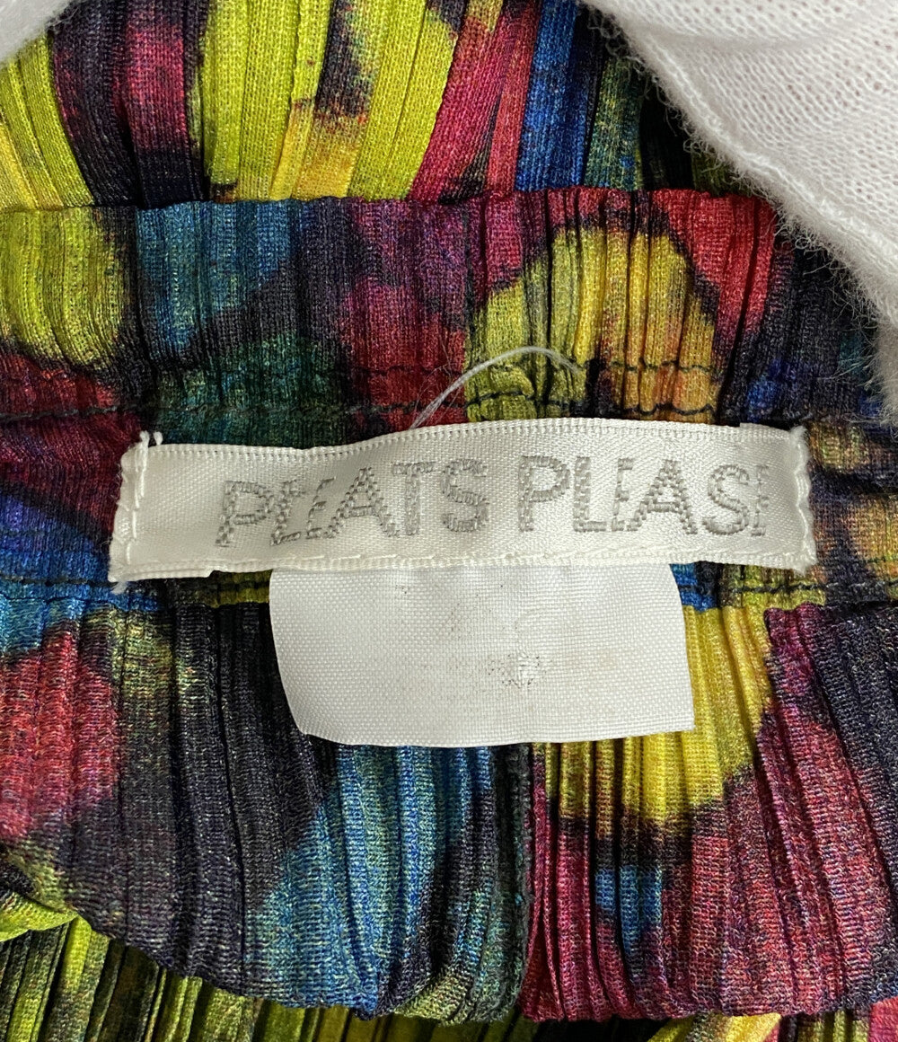 PLEATS PLEASE スカート 転写プリント PP14-JG446 マルチカラー レディース SIZE 2 プリーツプリーズ