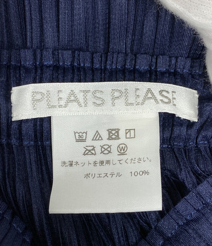 美品 PLEATS PLEASE スカート PP55-JG908 ネイビー レディース SIZE 2 プリーツプリーズ