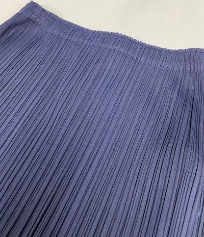 美品 PLEATS PLEASE スカート PP55-JG908 ネイビー レディース SIZE 2 プリーツプリーズ