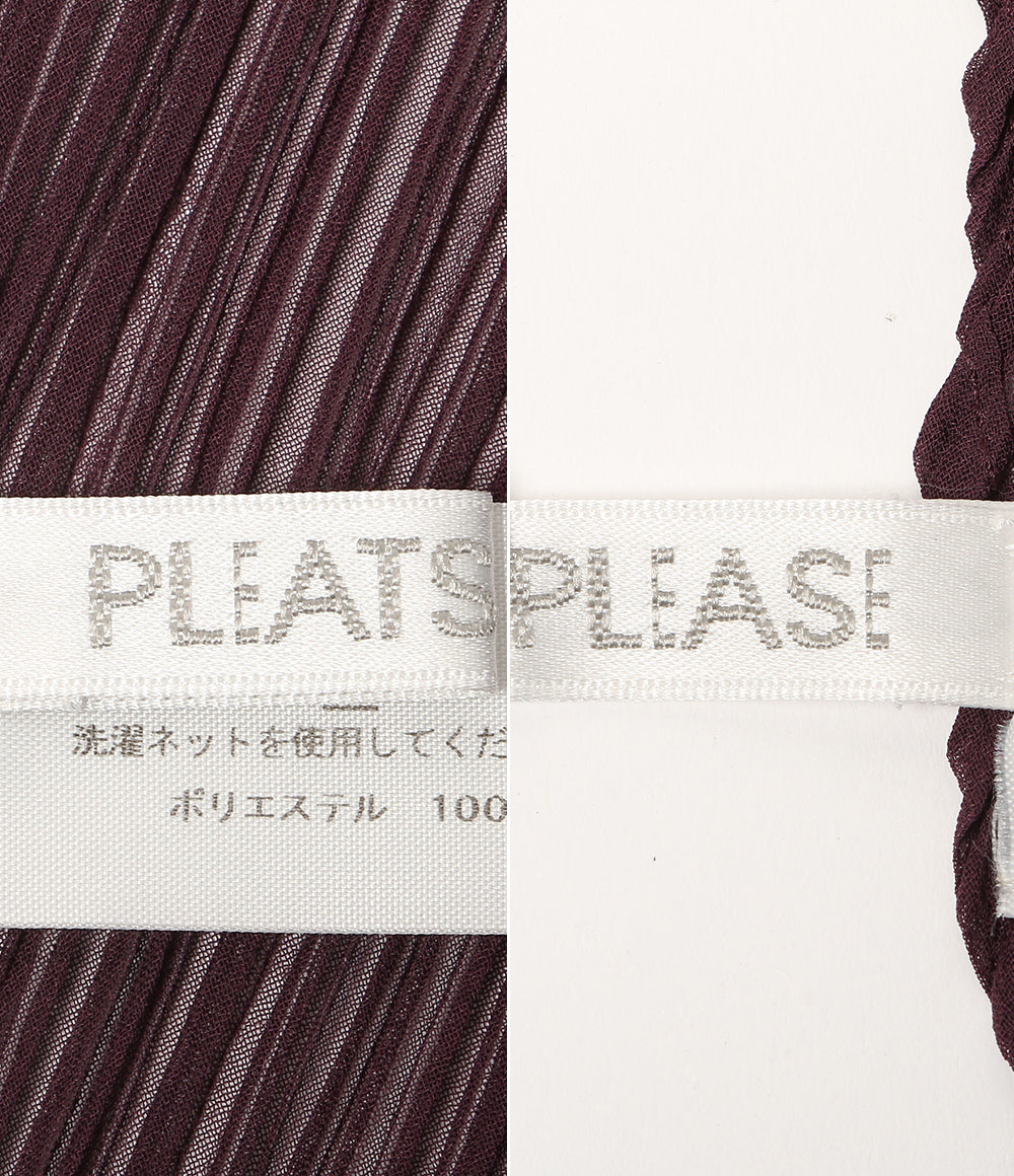 PLEATS PLEASE ストール パープル PP94-AD211 レディース プリーツプリーズ