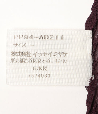 PLEATS PLEASE ストール パープル PP94-AD211 レディース プリーツプリーズ