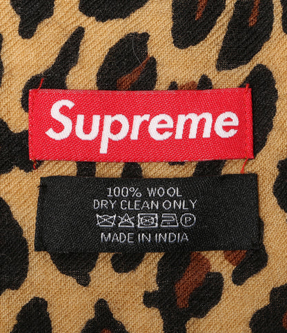 Supreme ストール レオパード レディース シュプリーム