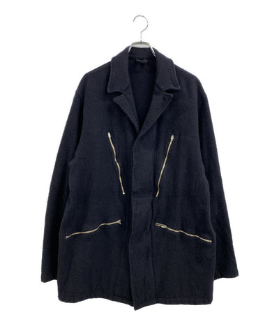 COMOLI ミリタリージャケット 縮絨ウールミリタリージャケット Y03-01010 メンズ SIZE 3 コモリ